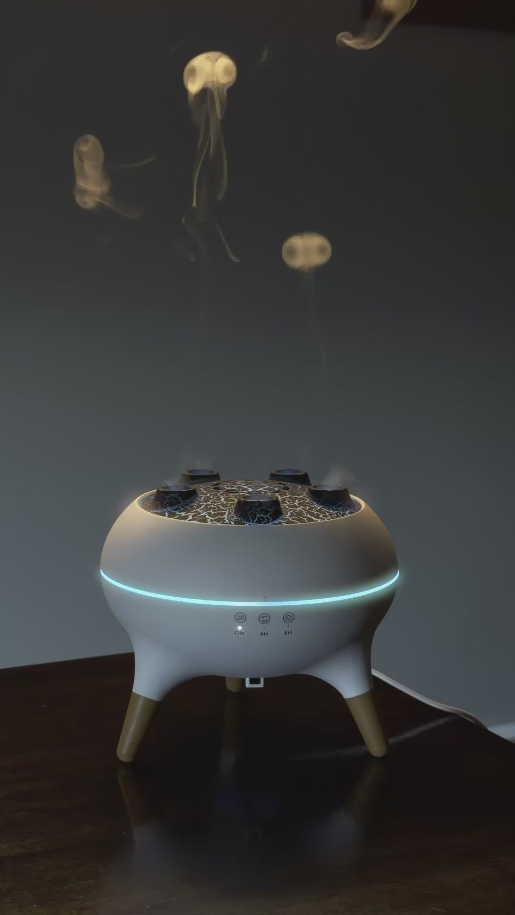 Wholesale Portable Yoga Room Aromatherapy 250ml Jellyfish Spray Humidifier Electric Essential Oil Diffuser Hotel Household Use